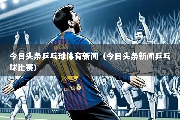 今日头条乒乓球体育新闻（今日头条新闻乒乓球比赛）