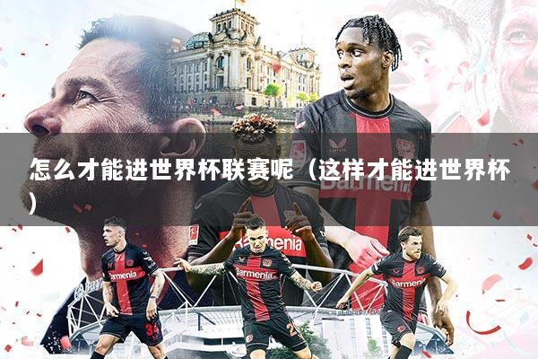 怎么才能进世界杯联赛呢（这样才能进世界杯）